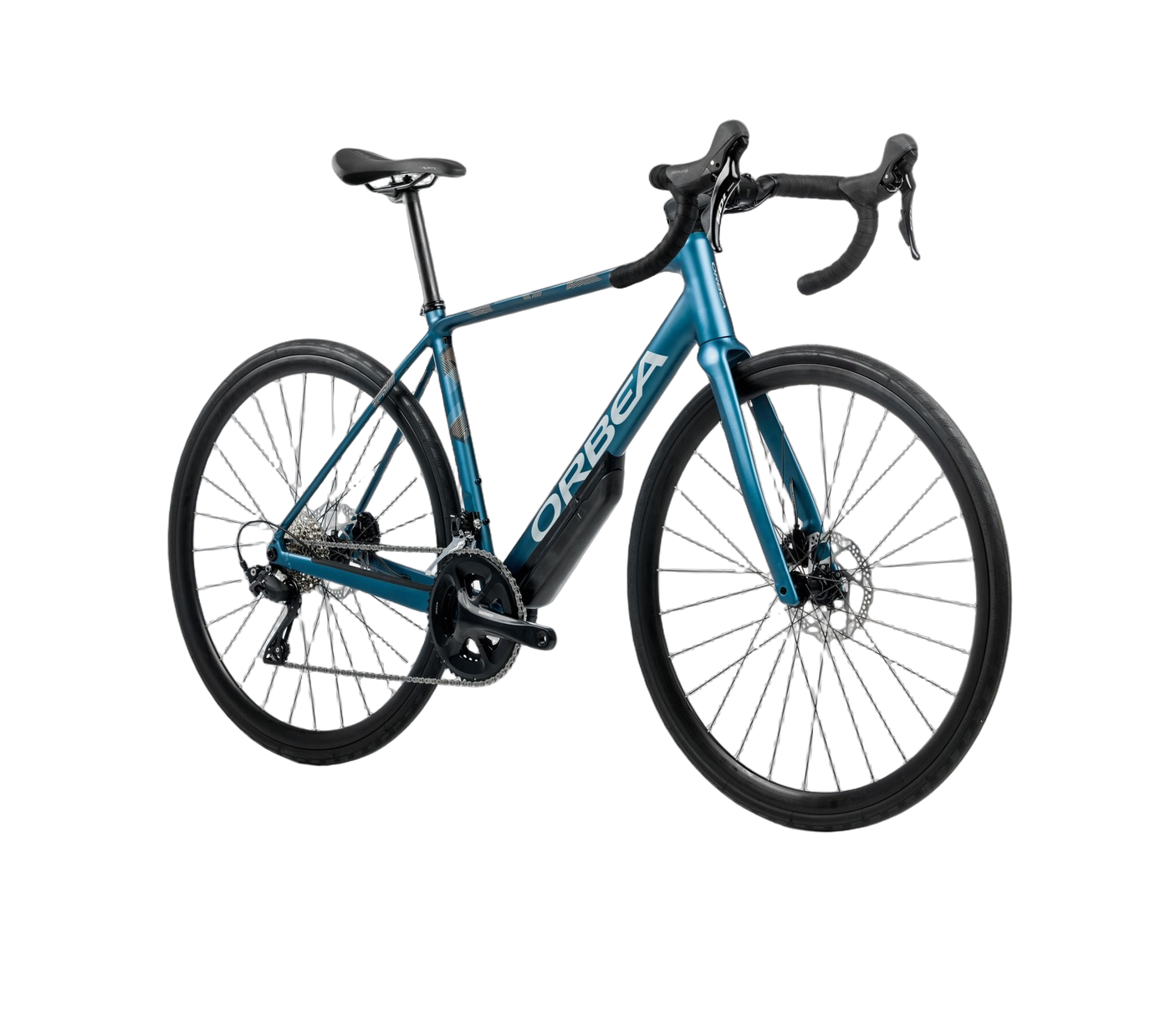 Orbea AVANT H60 Leisteblauw Mat - Halo Zilver Glans (2025)
