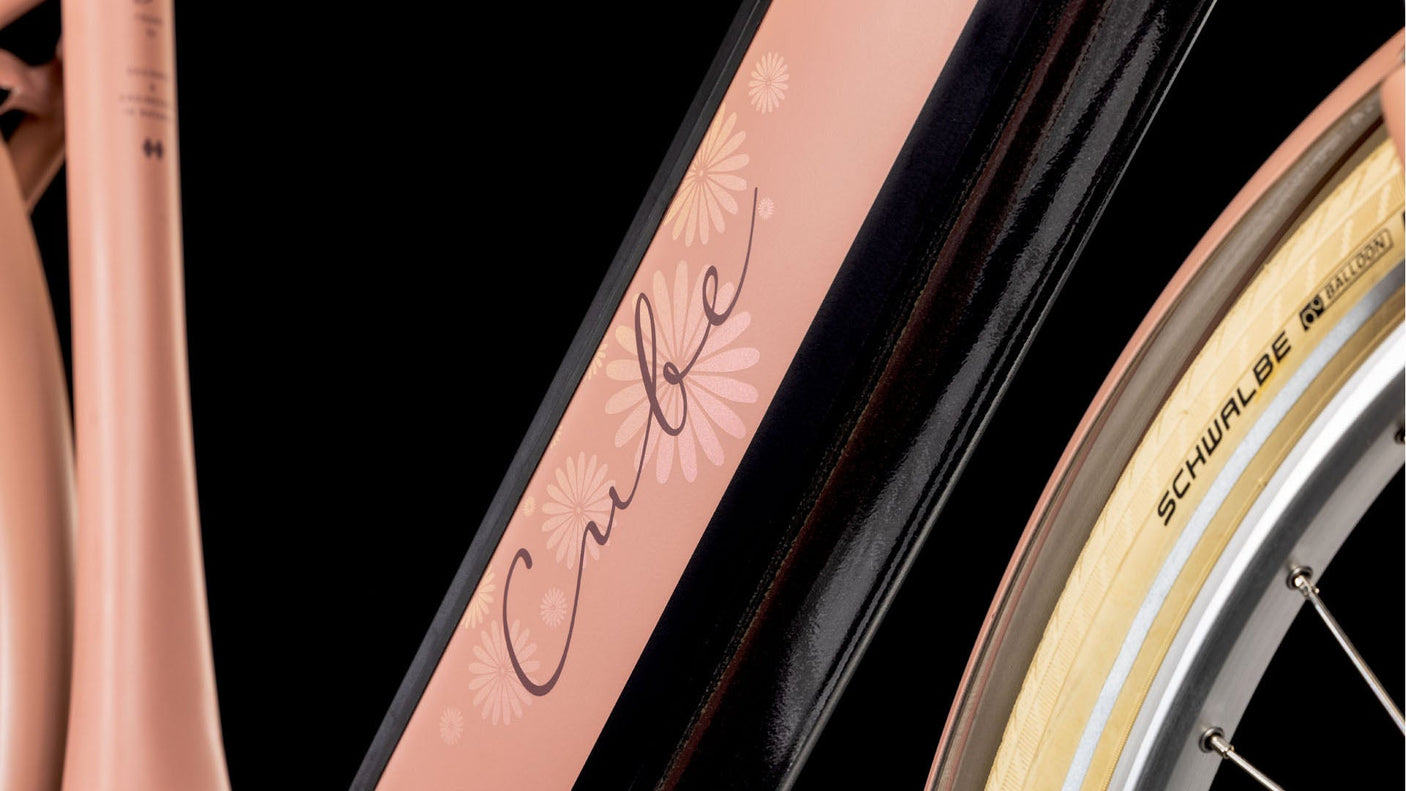 Cube ella Hybrid 500 Easy Entry oudroze´n´pruim (2025)