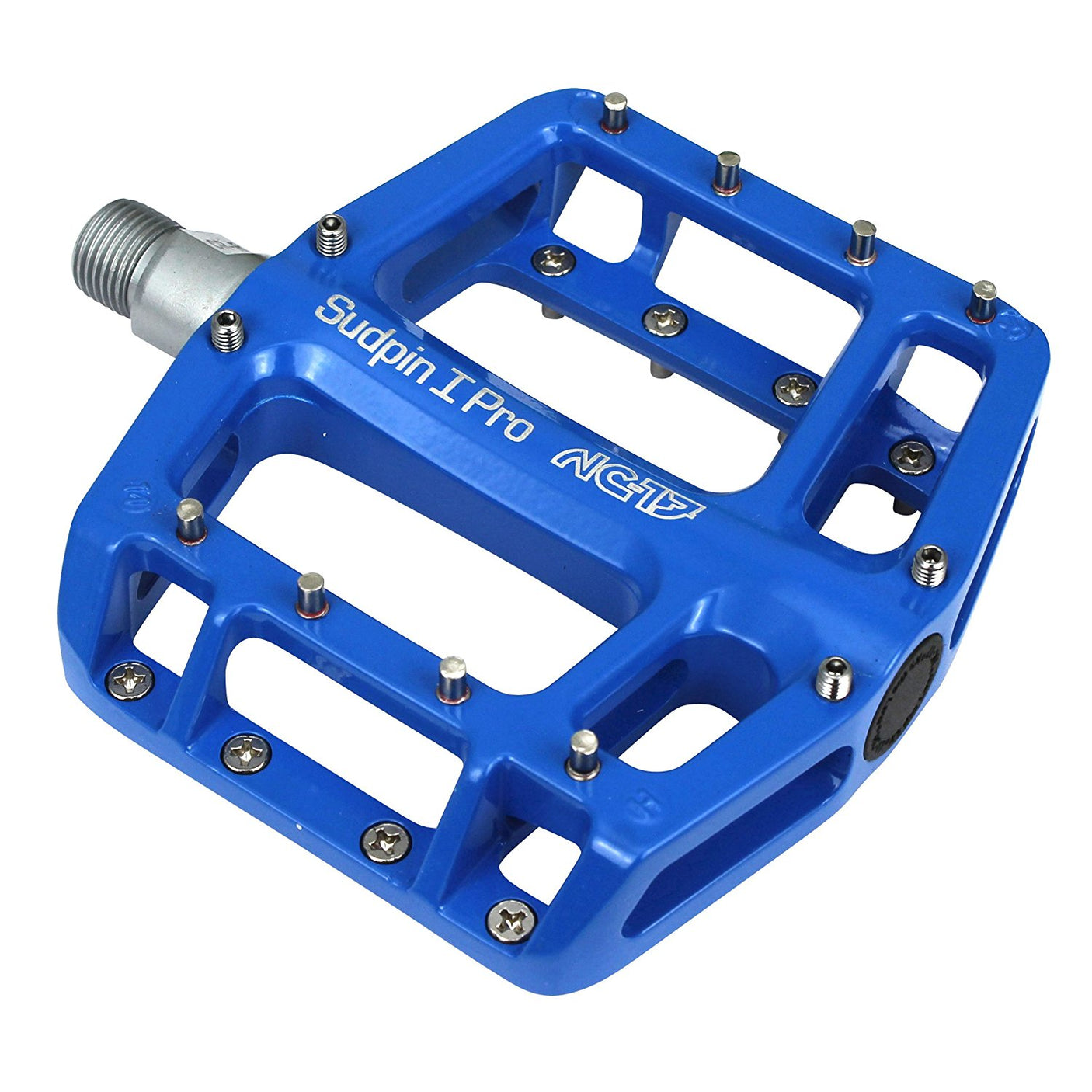 NC-17 platformpedaal Sudpin I Pro, aluminium, kogellager blauw