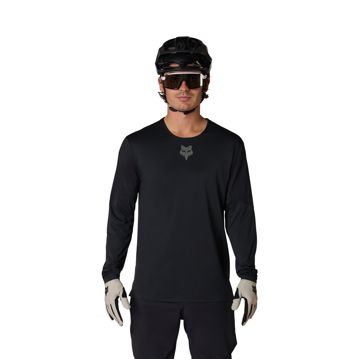 Fox Flexair LS Jersey Zwart