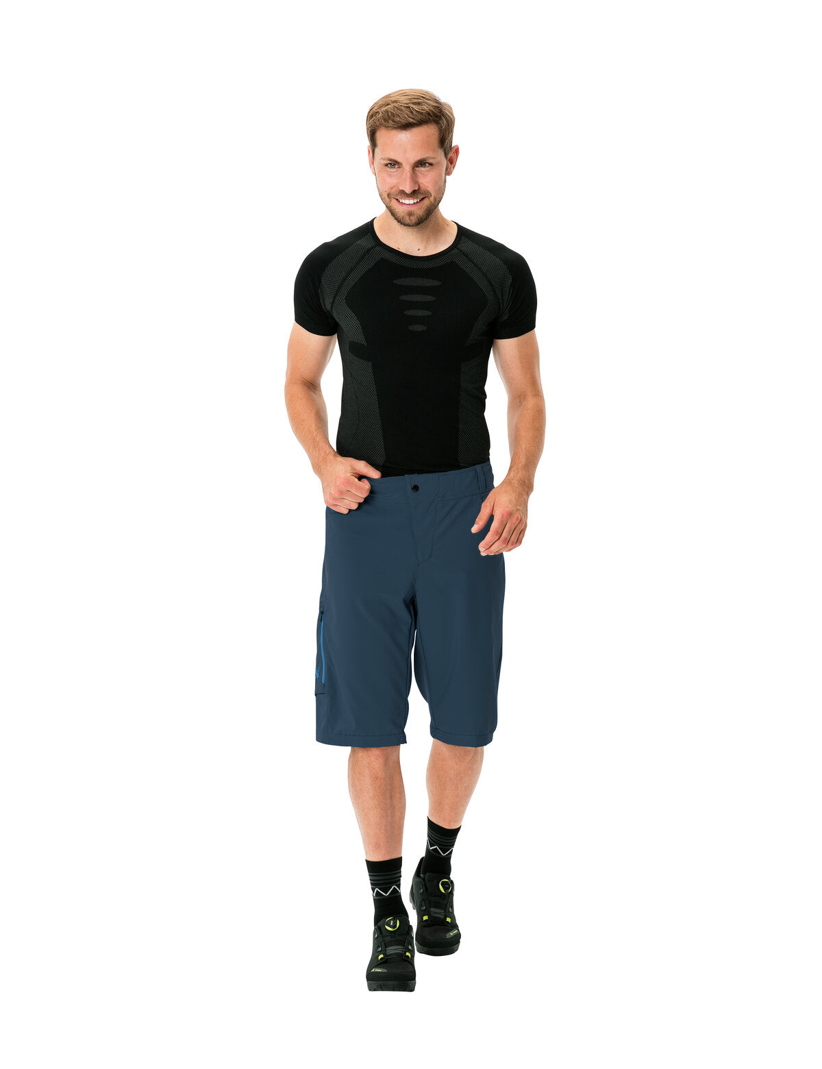 VAUDE Ledro Shorts heren blauw