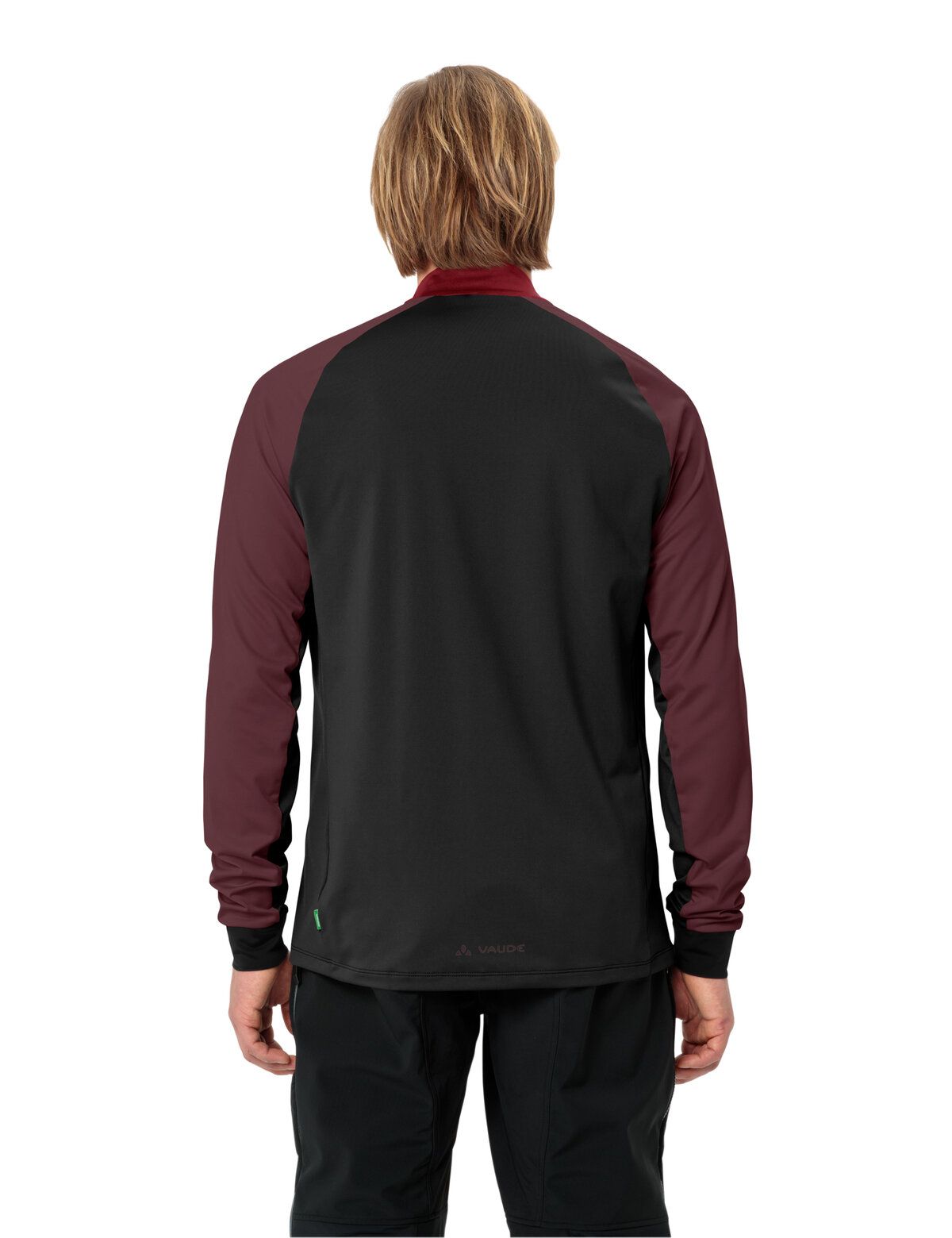 VAUDE Qimsa Halfzip LS Shirt Heren karmijn