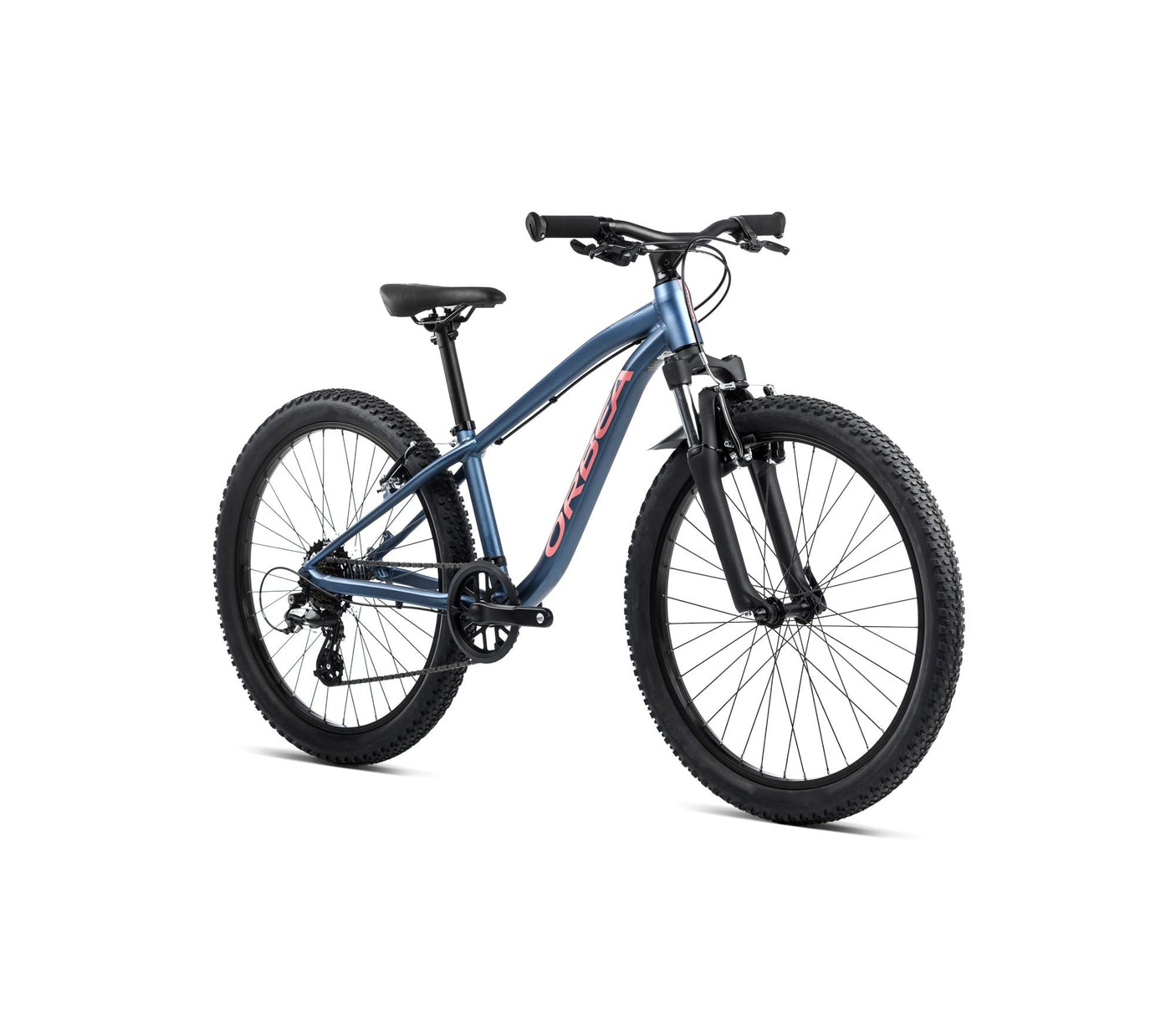 Orbea MX 24 XC Moondust Blue - Rood (2025)