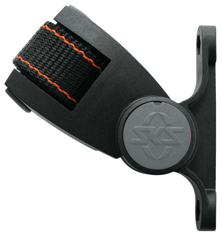 SKS bidonhouder-adapter zwart/oranje