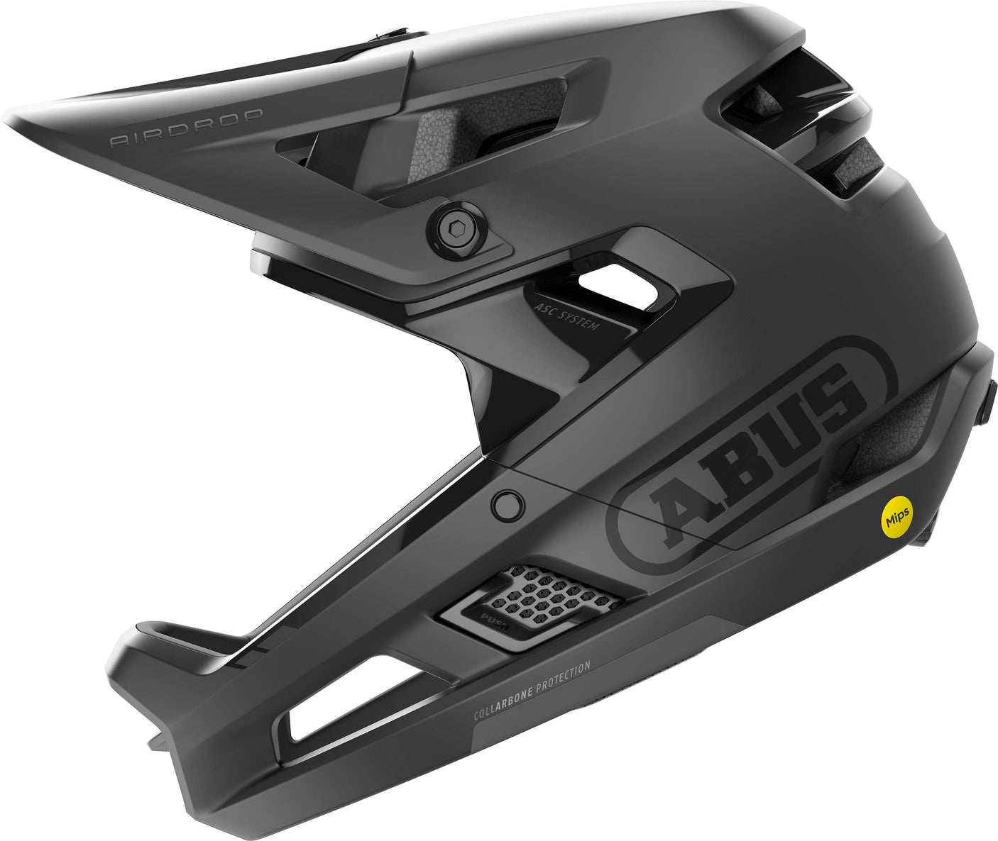 ABUS Airdrop MIPS Helm MTB fluweel zwart