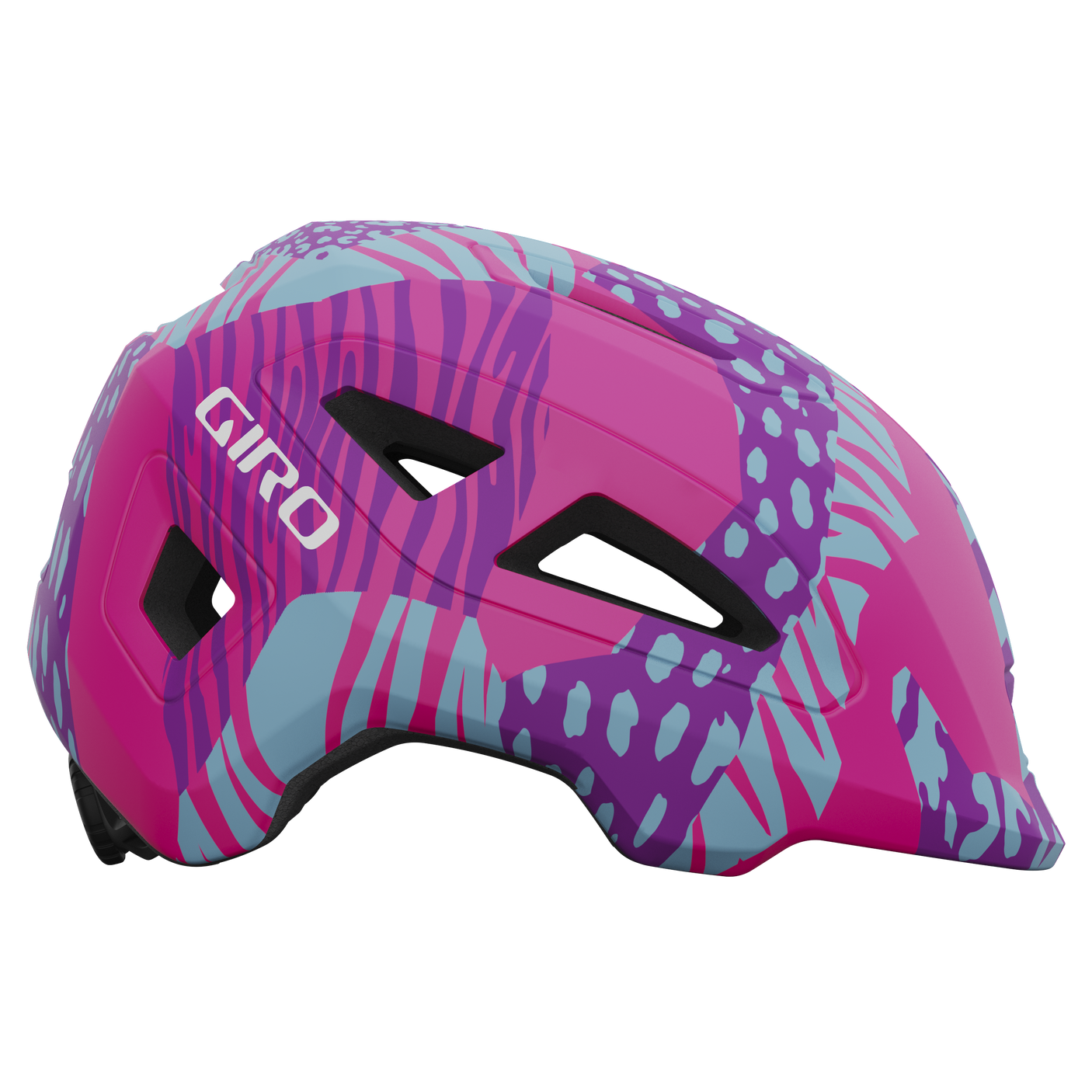 Giro Scamp II helm mat roze animal