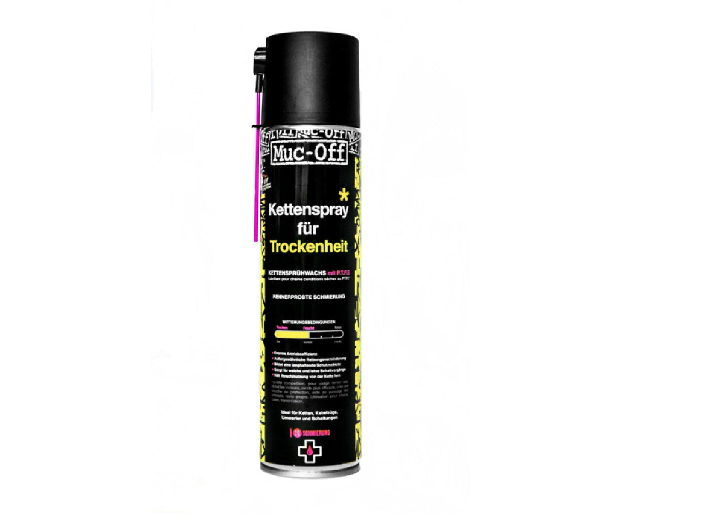 Muc-Off Dry PTFE Kettingolie Aerosol 400ml
