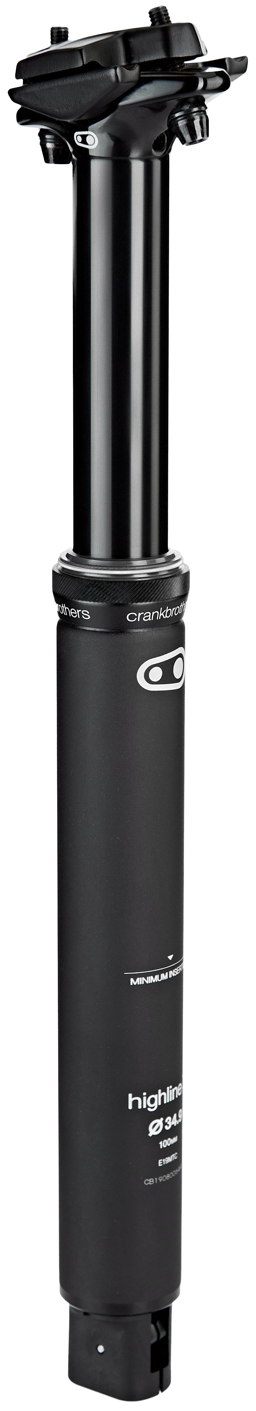 Crankbrothers Highline 3 telescopische zadelpen Ø34,9mm zwart