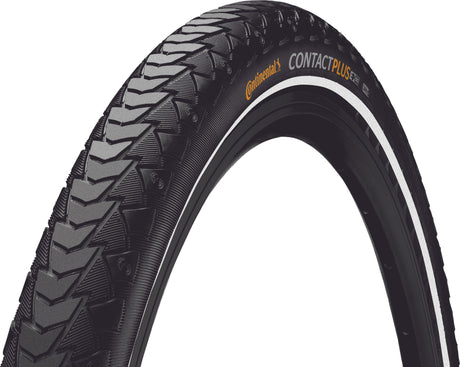 Continental Contact Plus Draadband 28x1.50" E-50 Reflex zwart