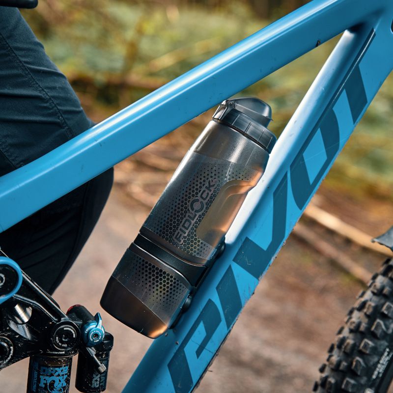 Fidlock Twist enkele fles 800ml incl. connector grijs