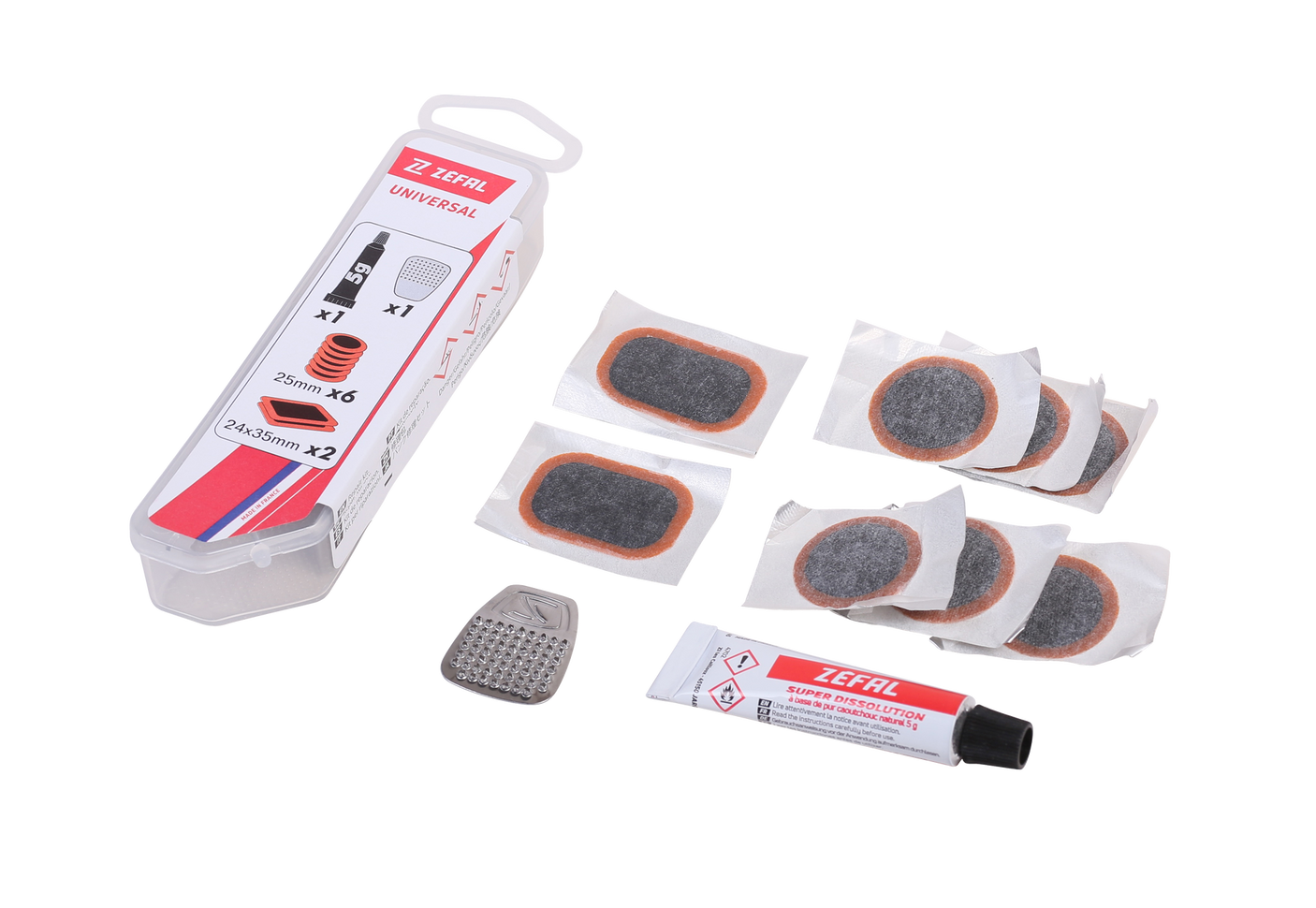 Zefal Universalplus Reparatieset