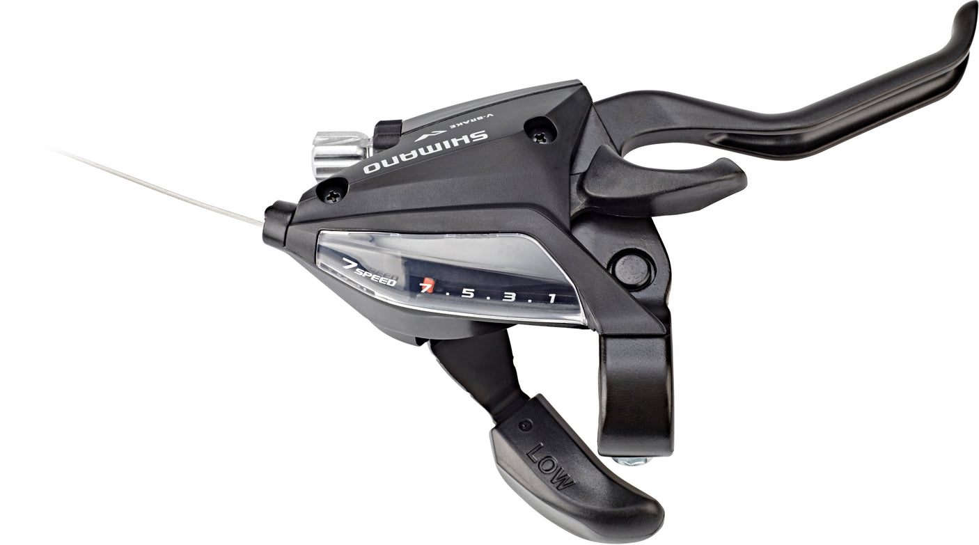 Shimano ST-EF500-2 Schakel-/remhendel achter 7-speed zwart