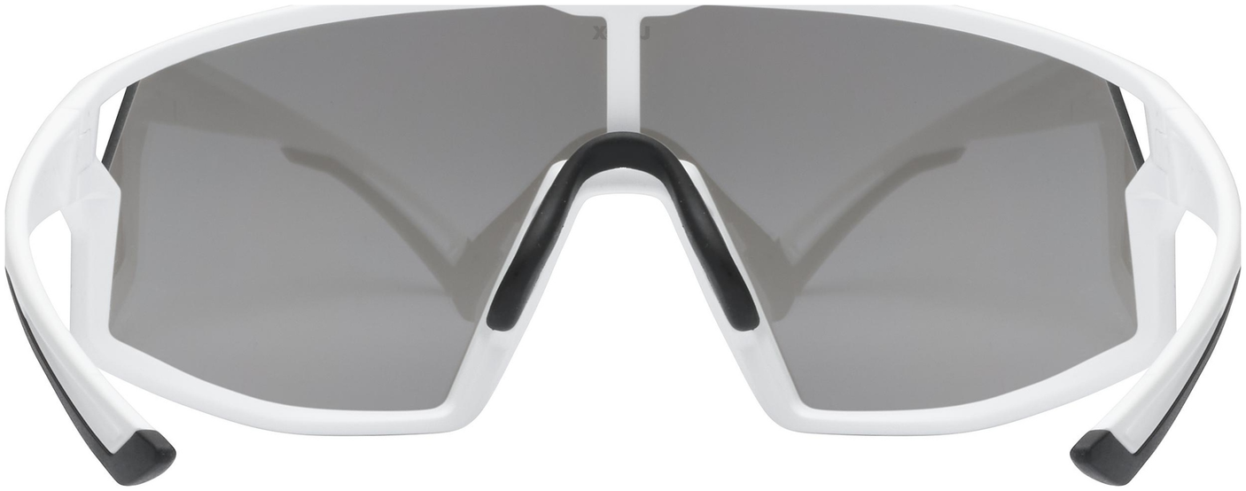 uvex Skyryse fietsbril Wit Mat / Mirror Gold