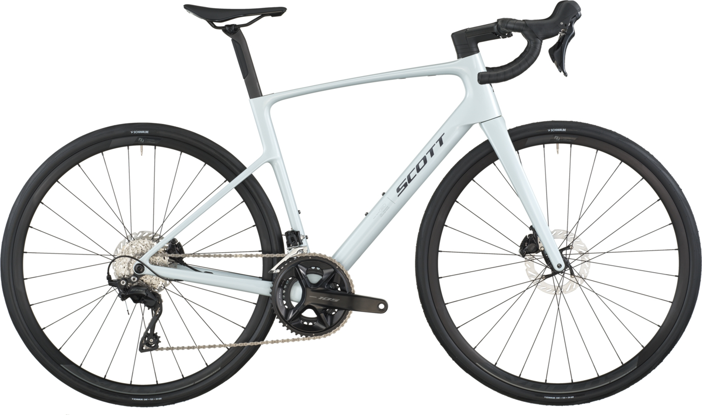 Scott Addict 50 cumulus wit