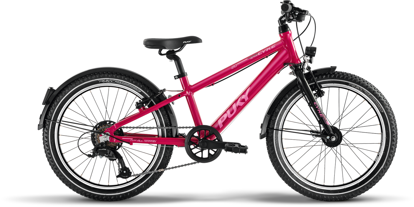 PUKY CYKE 20-7 Alu ACTIVE bes/zwart (2025)