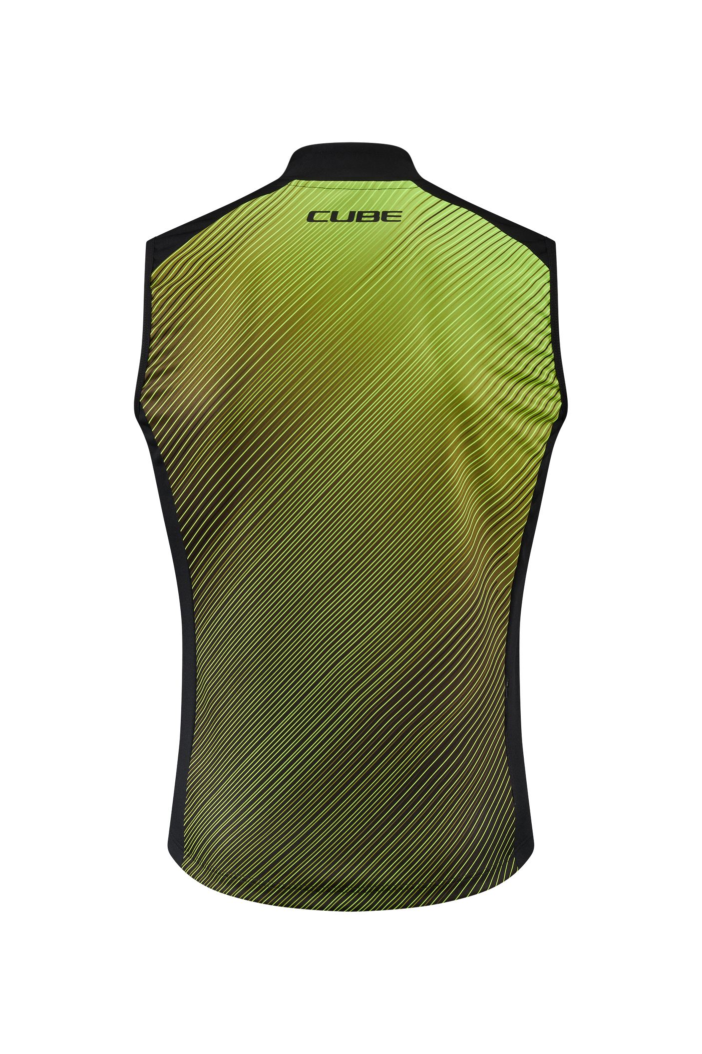CUBE BLACKLINE Softshellbodywarmer Safety black´n´neon yellow