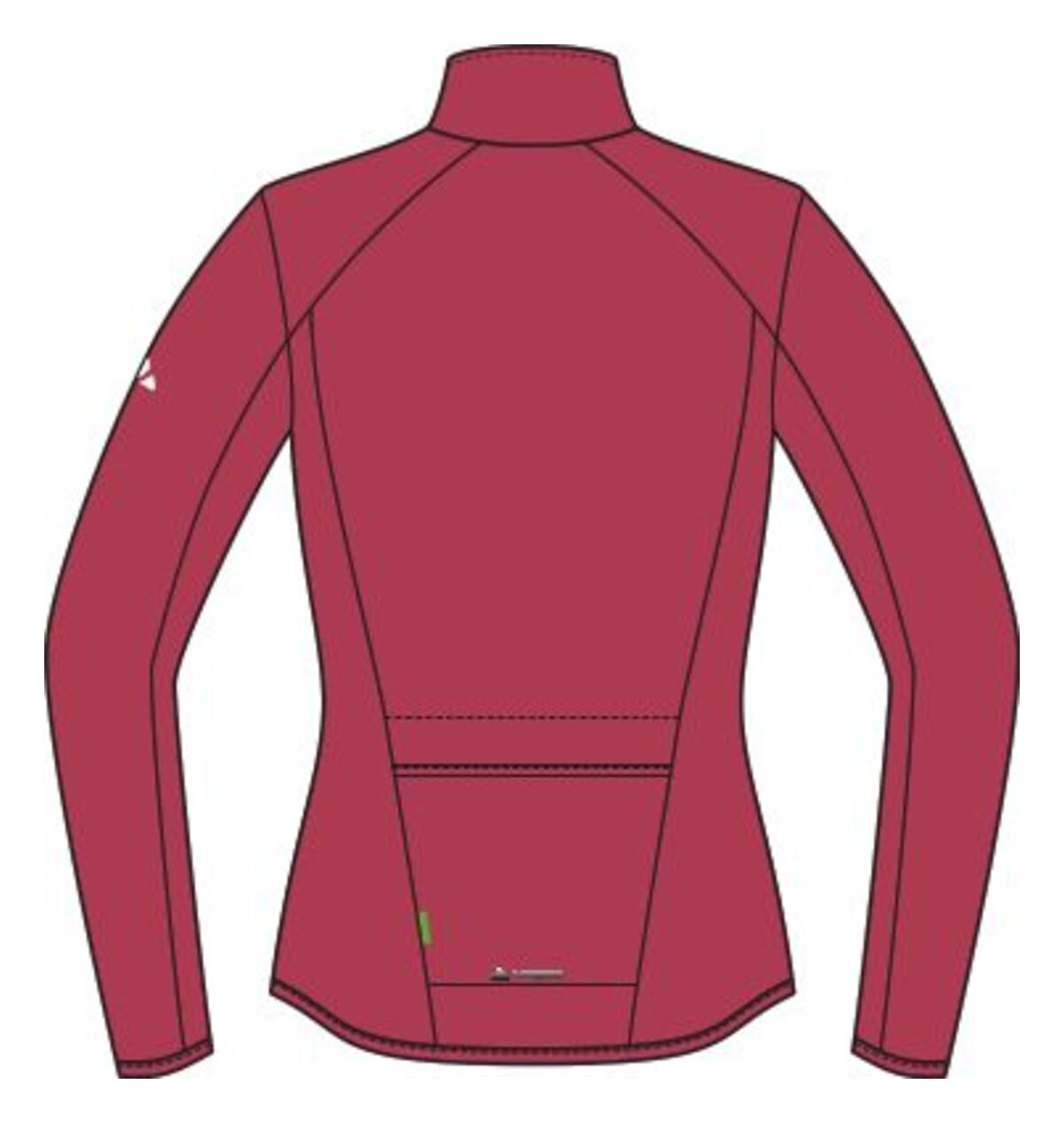 VAUDE Matera Air Jas Dames baksteen
