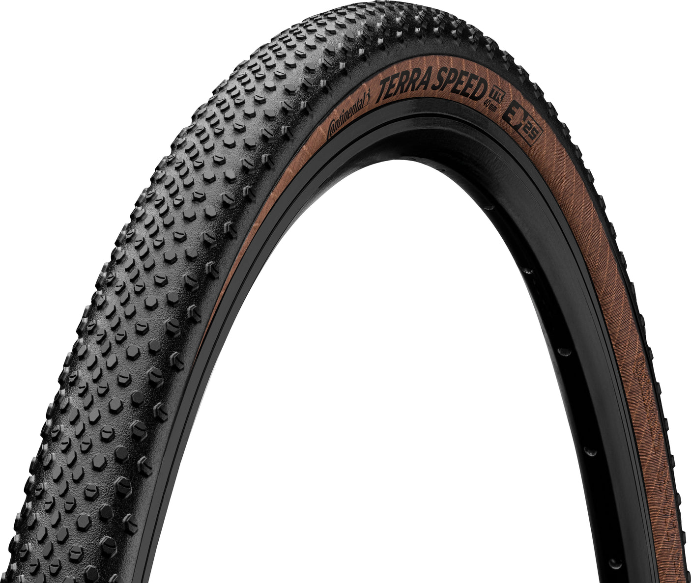 Continental Terra Speed ProTection vouwband 700x45C TLR E-25 zwart/bruin