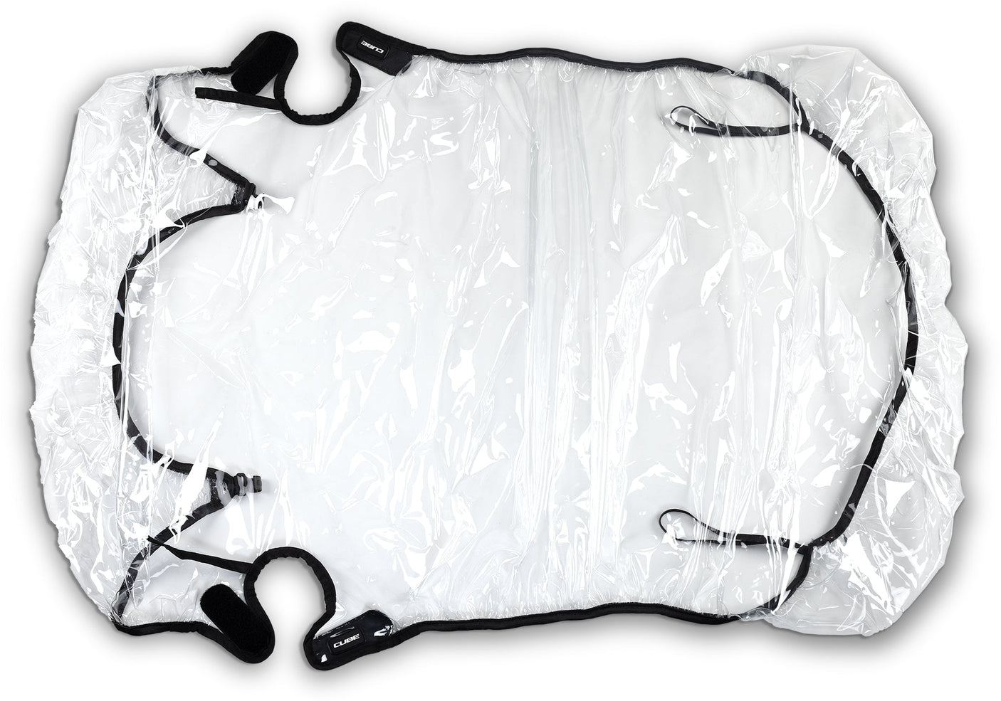 CUBE Regenschutz voor kinderfietsaanhanger Double CMPT