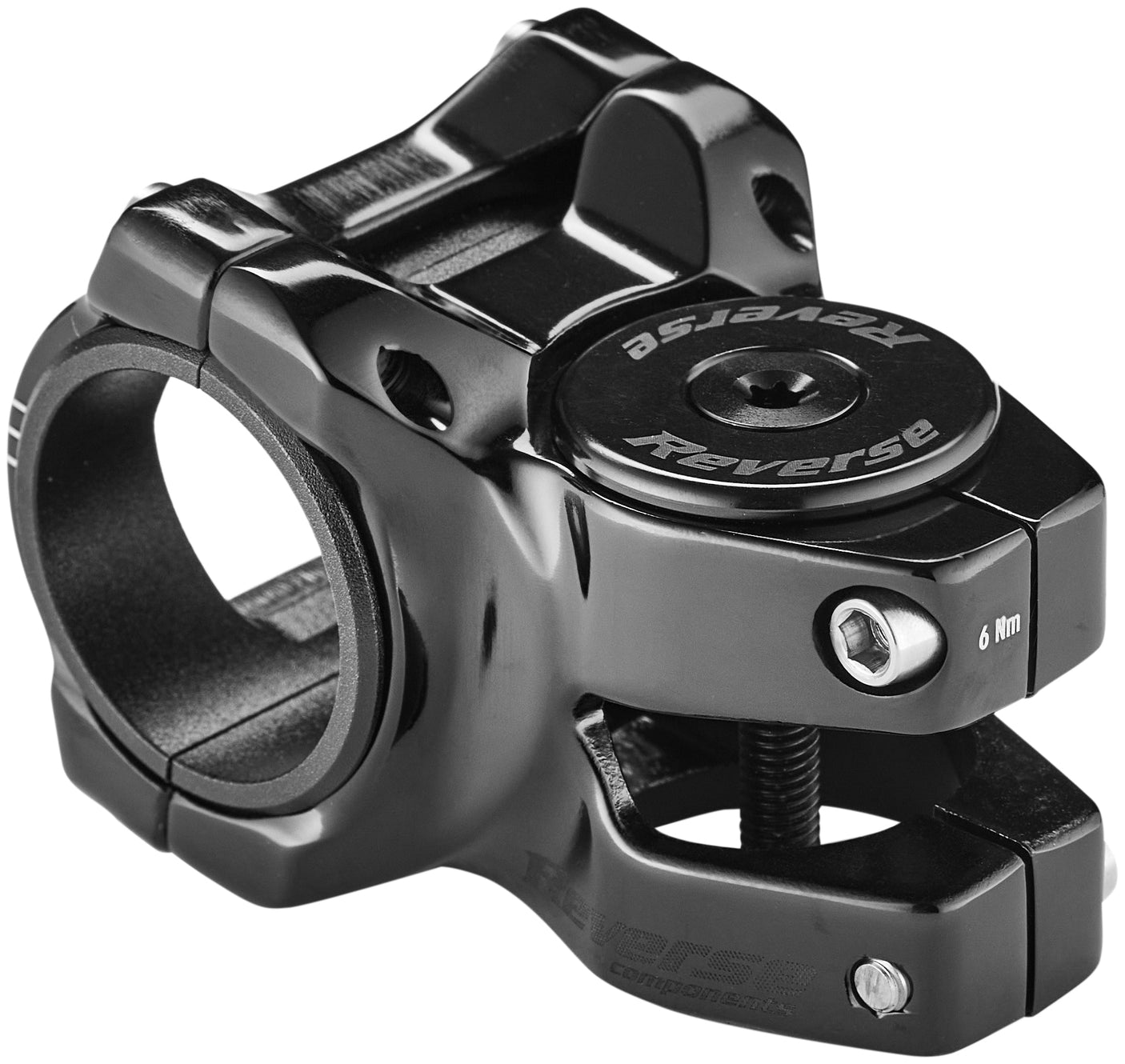 Reverse Black One Titanium stuurpen Ø31,8mm zwart