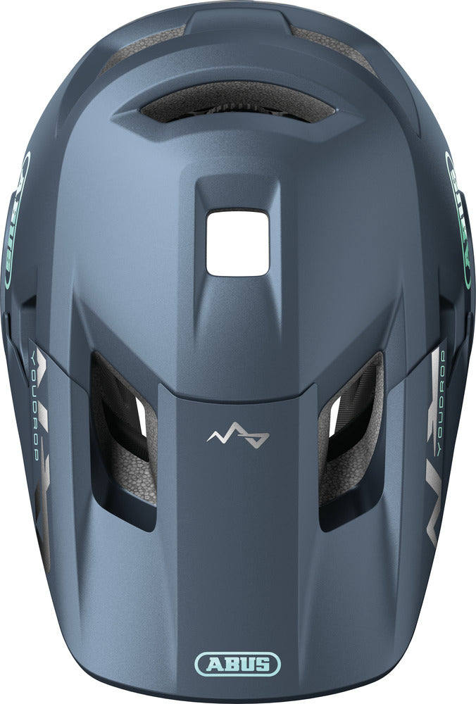 ABUS Youdrop FF Helm Kids middernachtblauw