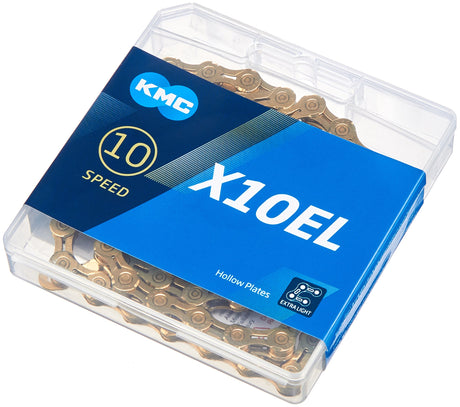 KMC X10EL Ti-N Ketting 10-speed goud