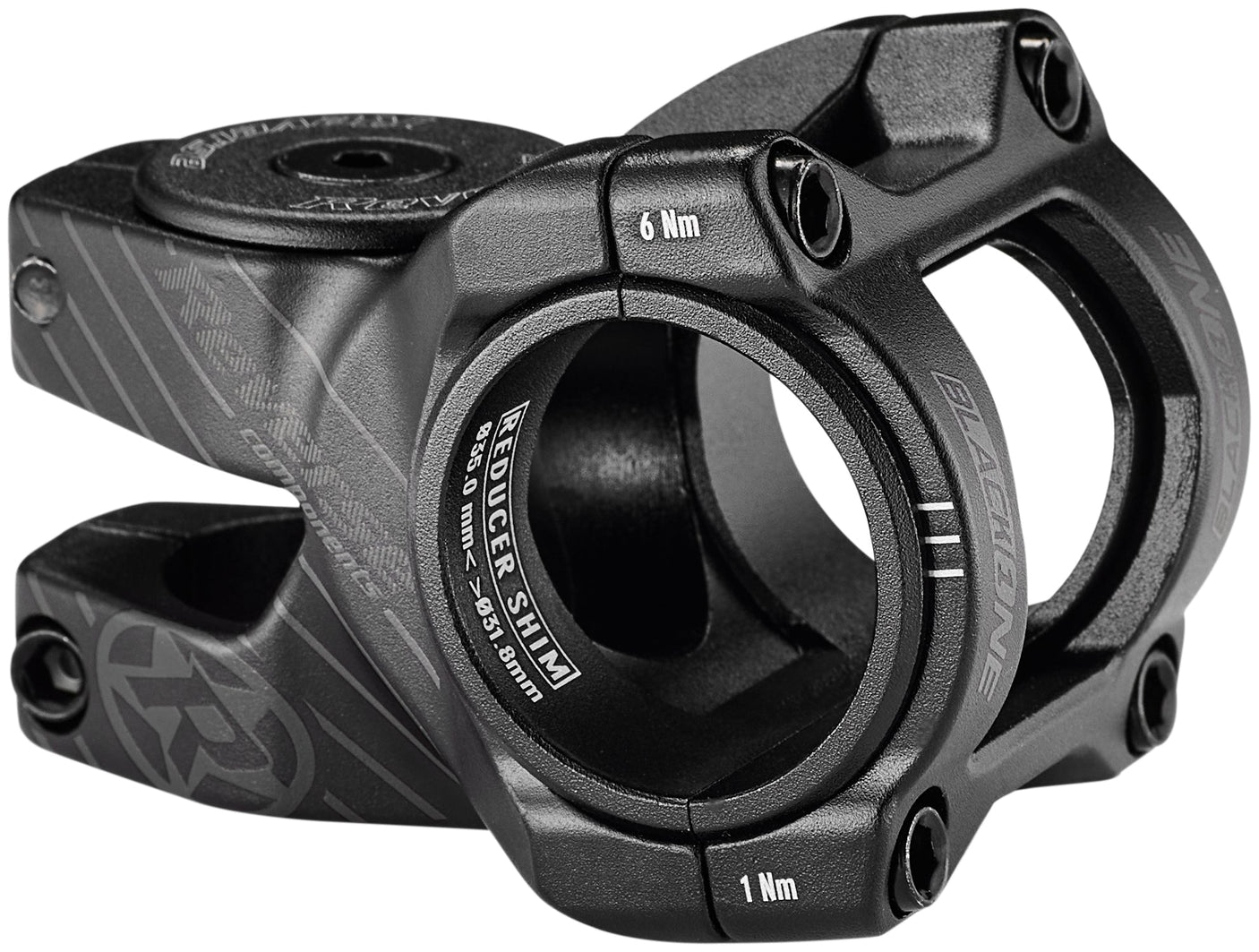 Reverse Black ONE D-2 Stuurpen Ø31,8mm zwart