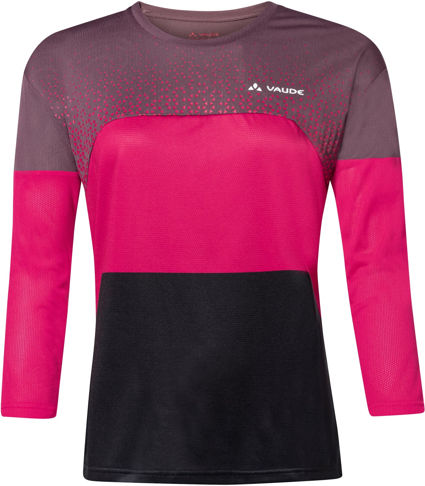 VAUDE Moab V Langarm T-shirt Dames zwart