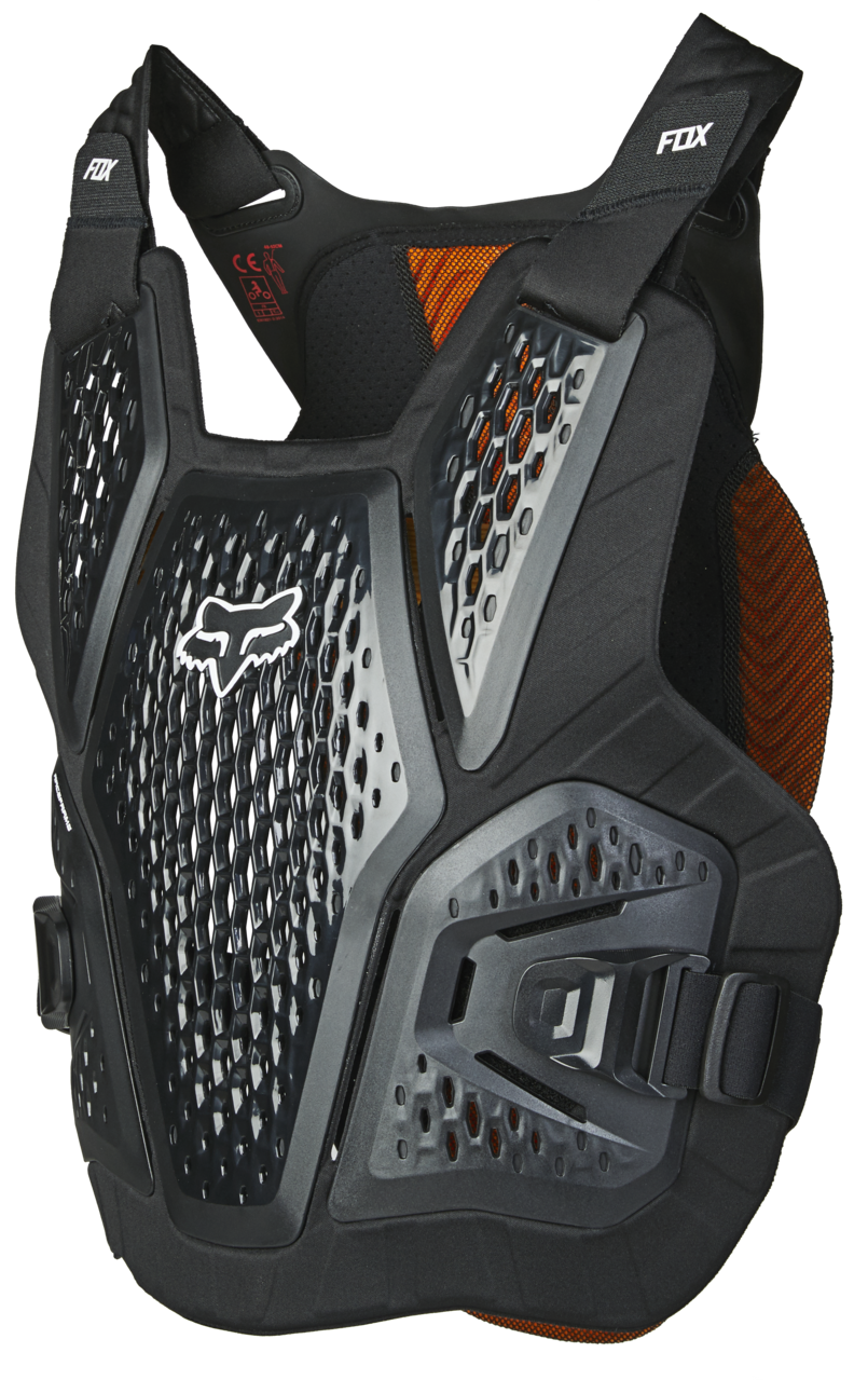 Fox Raceframe Impact SB D3O Borstbeschermer Zwart