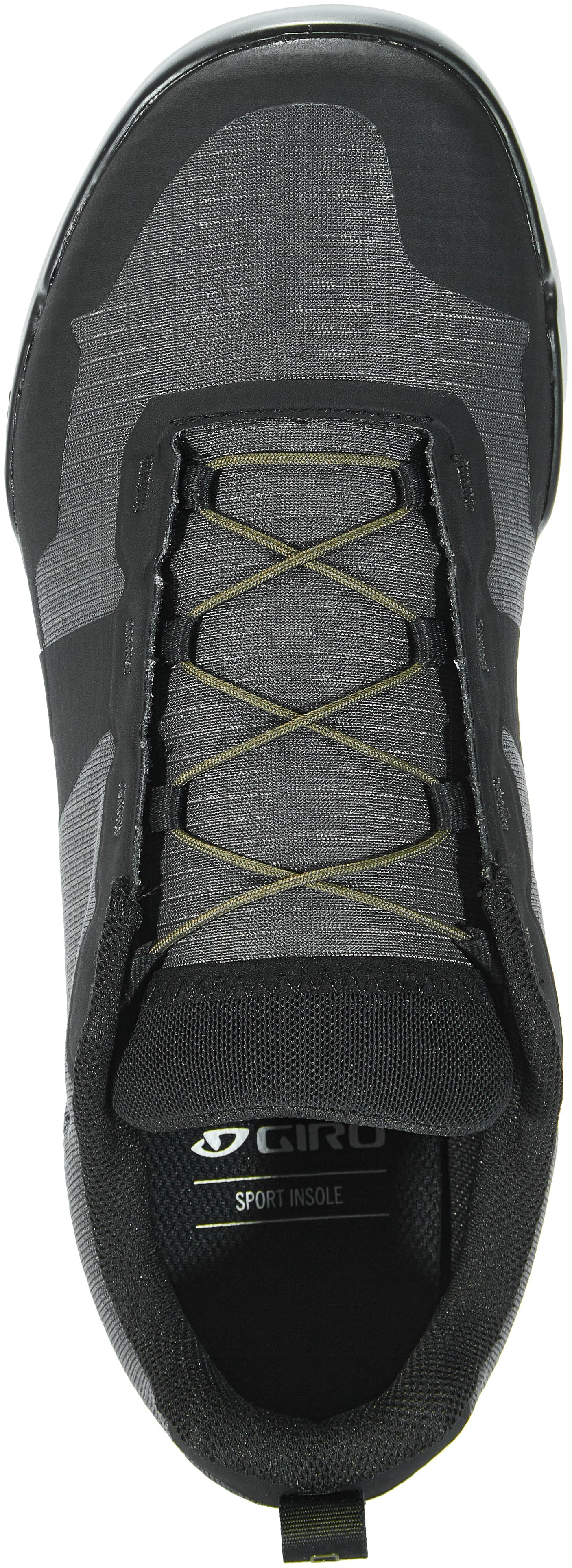 Giro Tracker Fastlace schoenen dark shadow/trail green