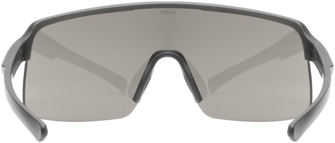 uvex Dyrt fietsbril Smoke Mat / Mirror Blue