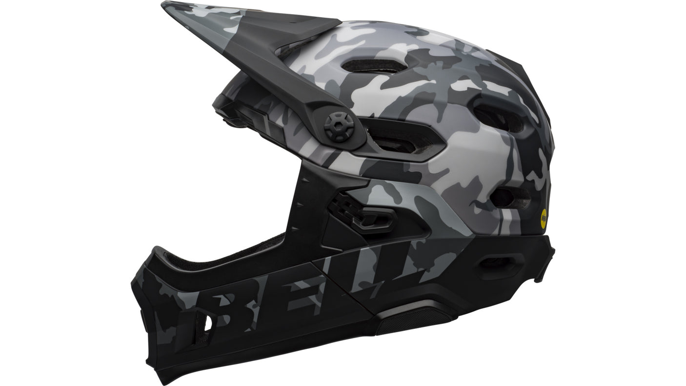 Bell Super DH Mips mat/glanz zwart camo