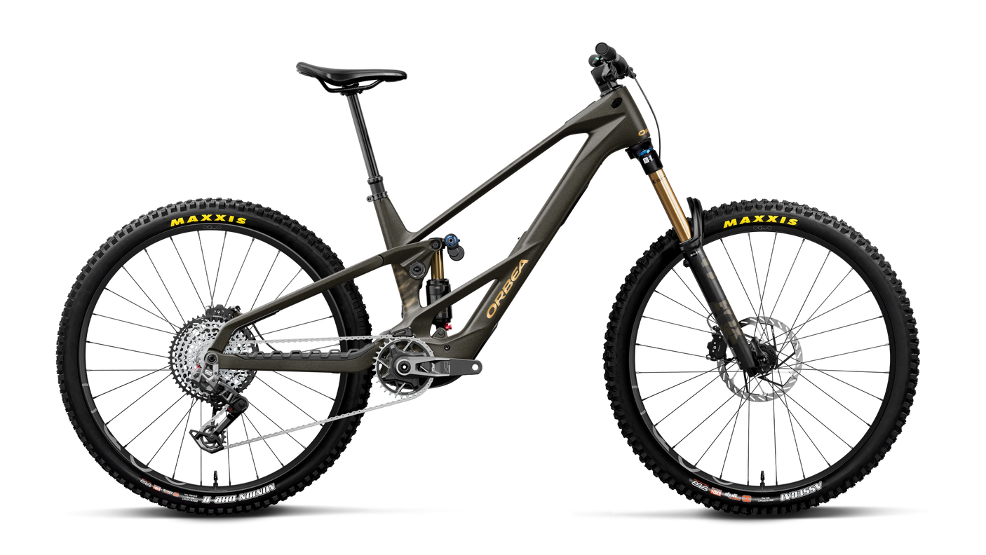 Orbea WILD LT M-TEAM RS Magic Gold C. View (Mat) - Titan Goud (Glans)