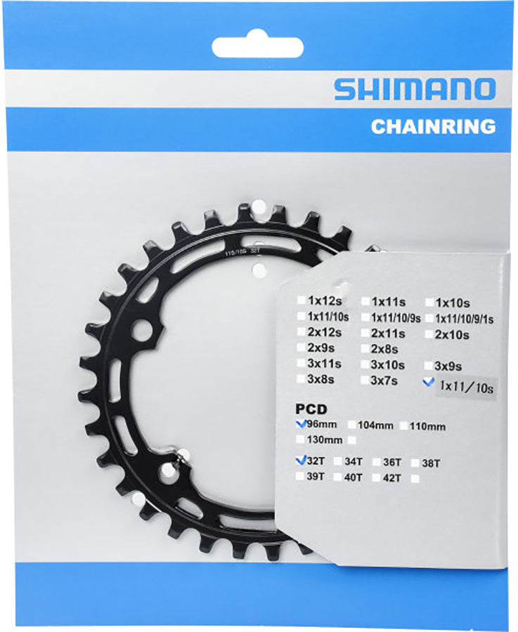 Shimano Deore FC-M5100-1 kettingblad 10/11-speed zwart