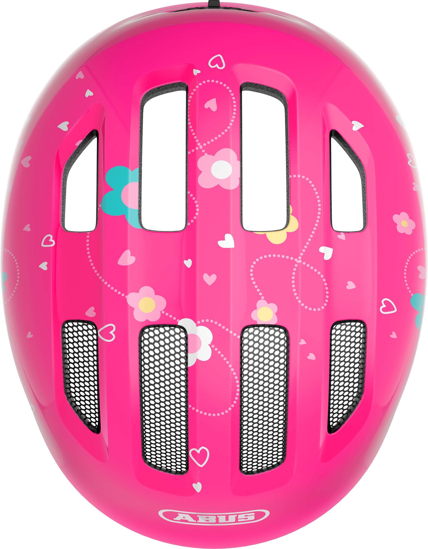 ABUS Smiley 3.0 Helm Kids roze vlinder