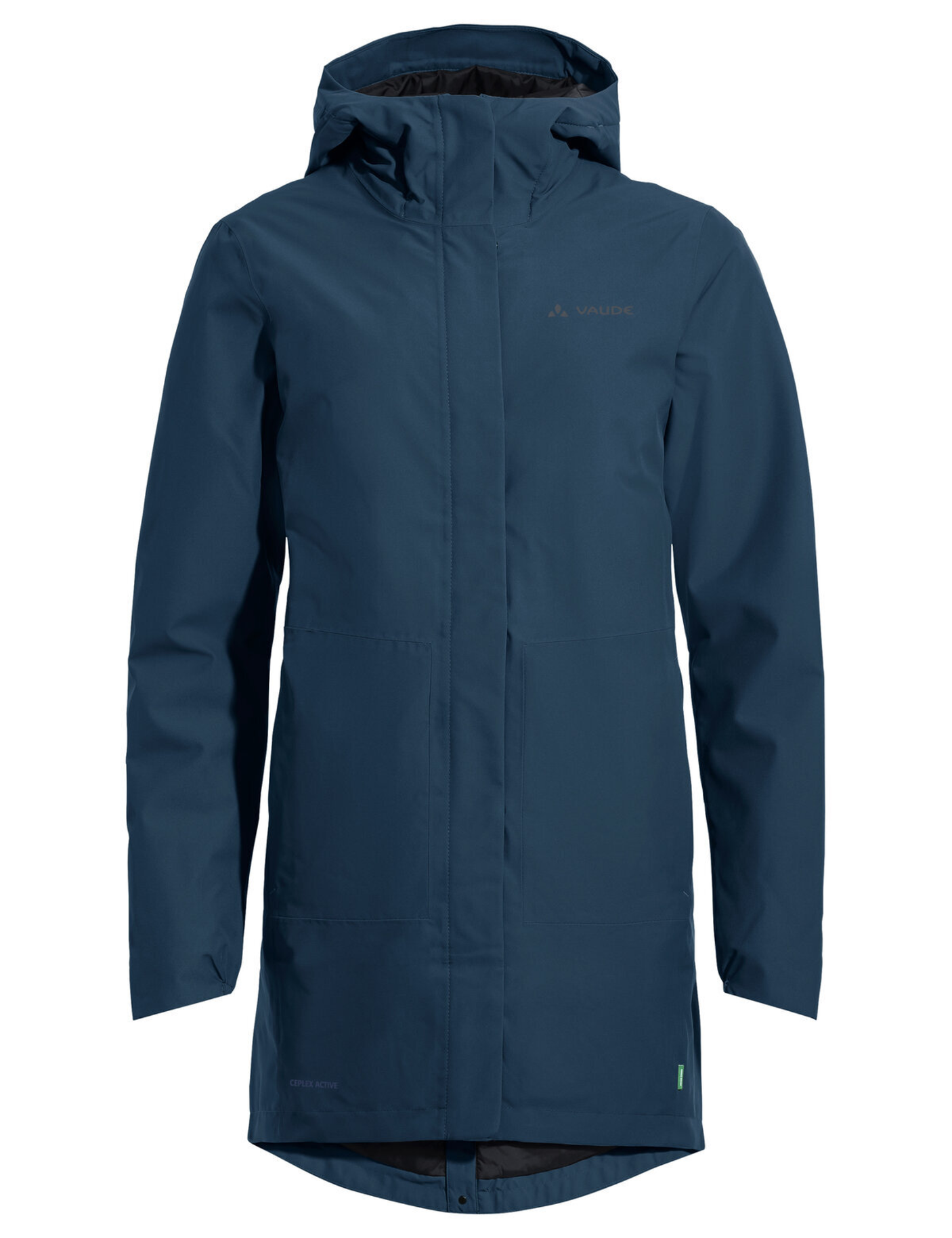 VAUDE Dames Fietser gewatteerde Parka II blauw