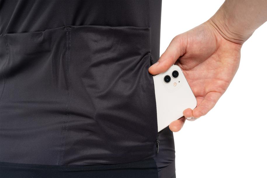 Cube ROAD/XC Teamline korte mouwen zwart