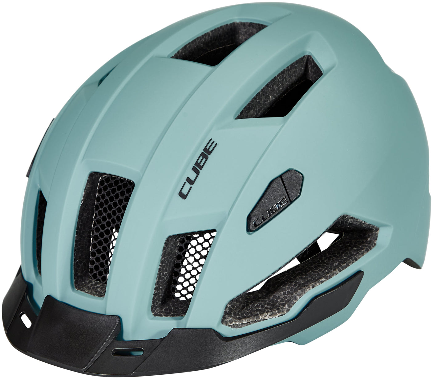 CUBE Helm EVOY HYBRID blauw