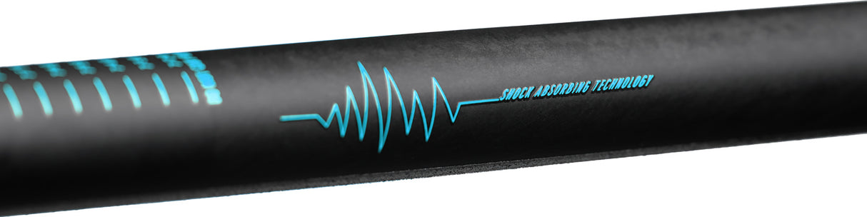 Reverse Seismic 810 carbon stuur Ø35mm 25mm zwart/lichtblauw