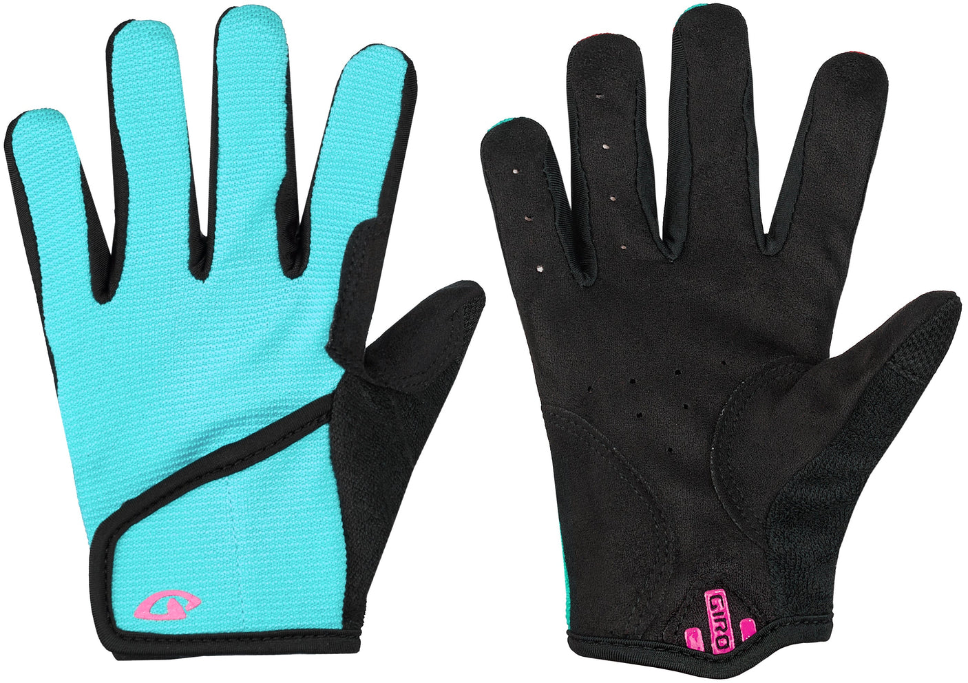 Giro DND Jr. II handschoenen screaming teal/neon pink