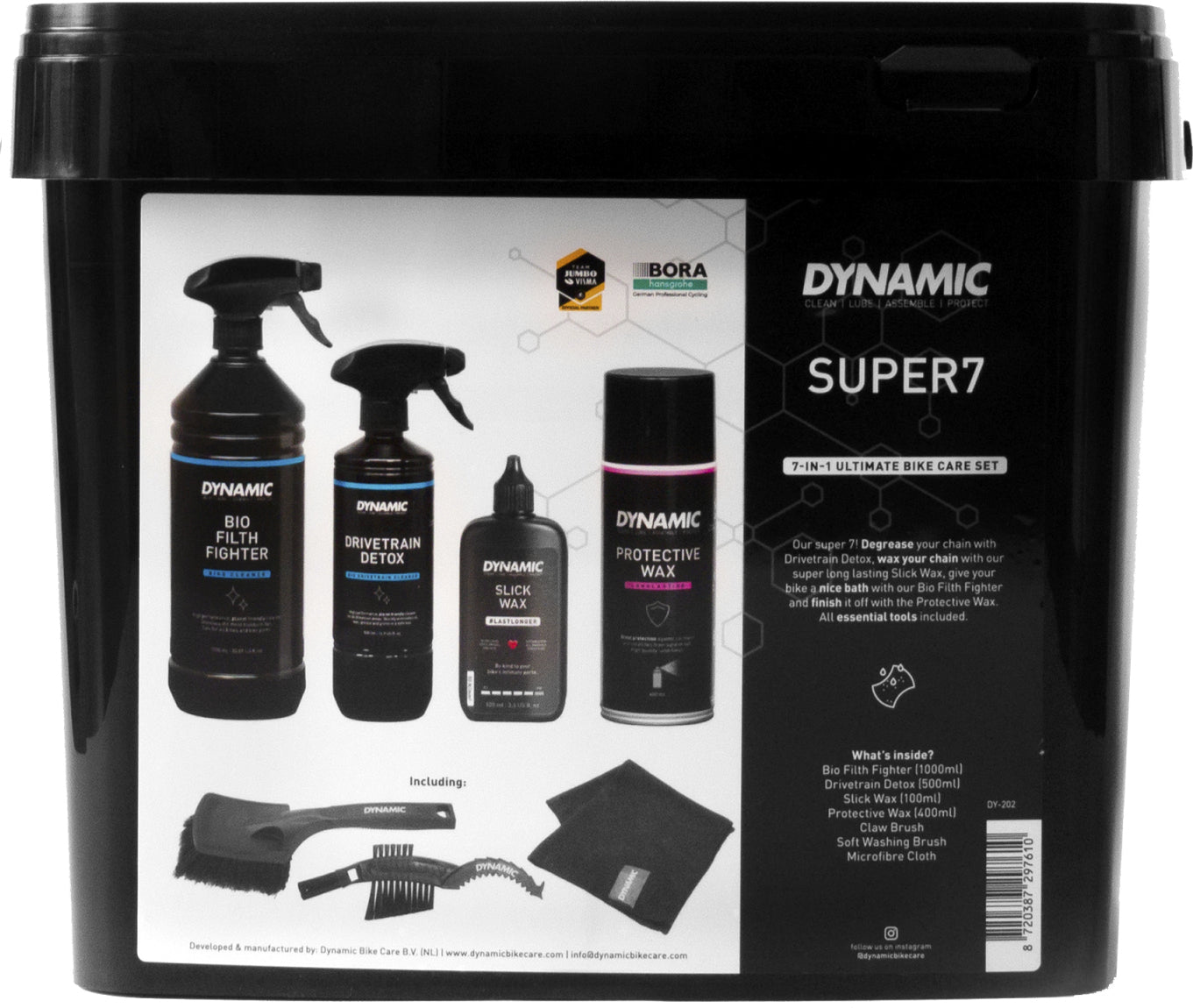 Dynamic Super 7 fietsverzorgingsset
