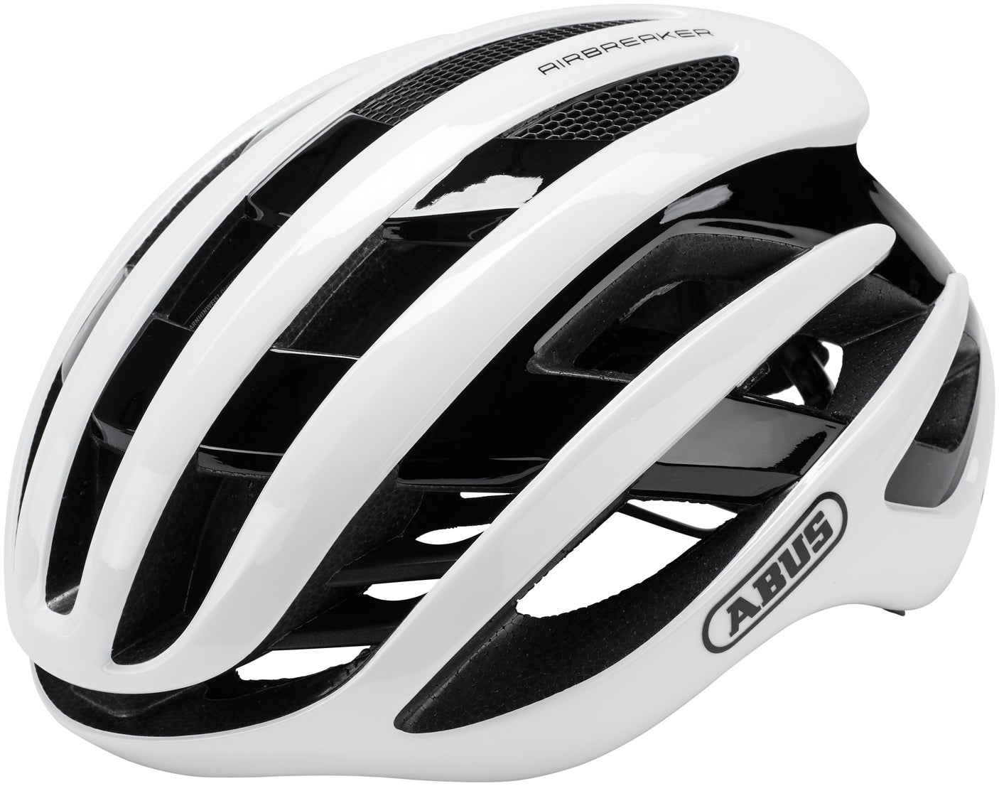 ABUS Airbreaker Helm Road polar wit