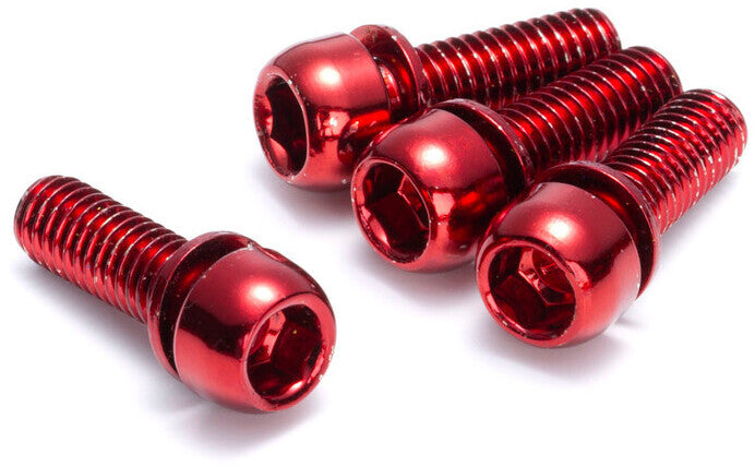 Reverse schroefset voor schijfremmen M6x18mm rood