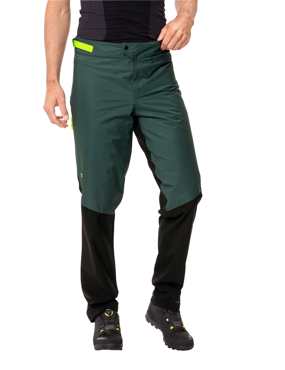 VAUDE Heren All Year Moab 2in1 Regenbroek groen