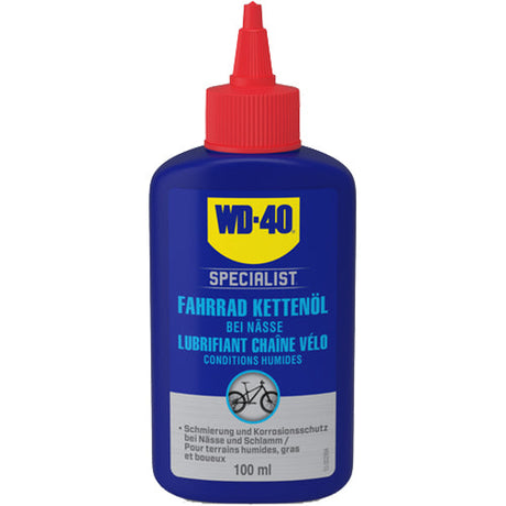 WD-40 Specialist Bike Kettingolie voor Natte Condities 100ml