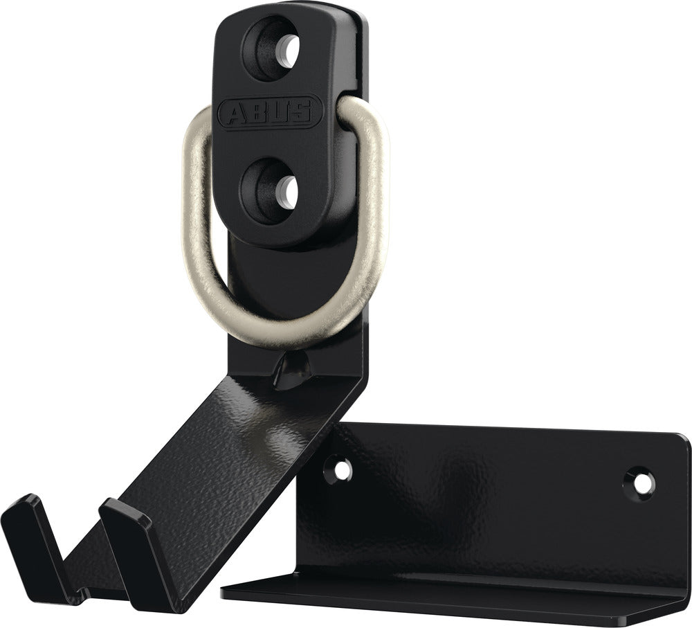 ABUS WBA65 B/SB Wand-/vloeranker met fietsbeugel zwart