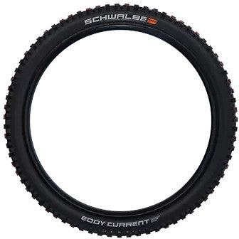 Schwalbe Eddy Current Achter Super Trail Evolution Vouwband 27.5x2.80" TLE E-50 Addix Soft zwart