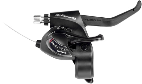 Shimano Tourney TX ST-TX800 schakelhendel/remhendel 8-speed rechts zwart