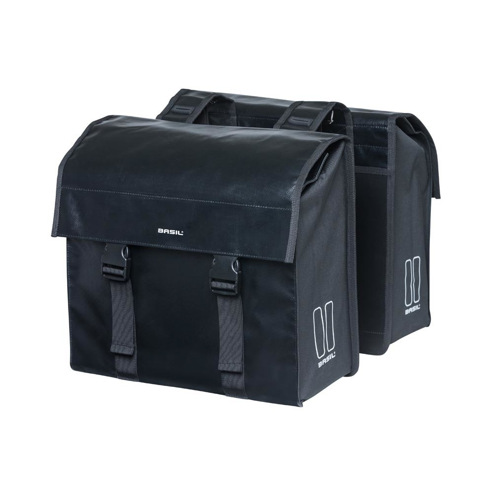 Basil Urban Load dubbele bagagedrager tas 48-53l zwart