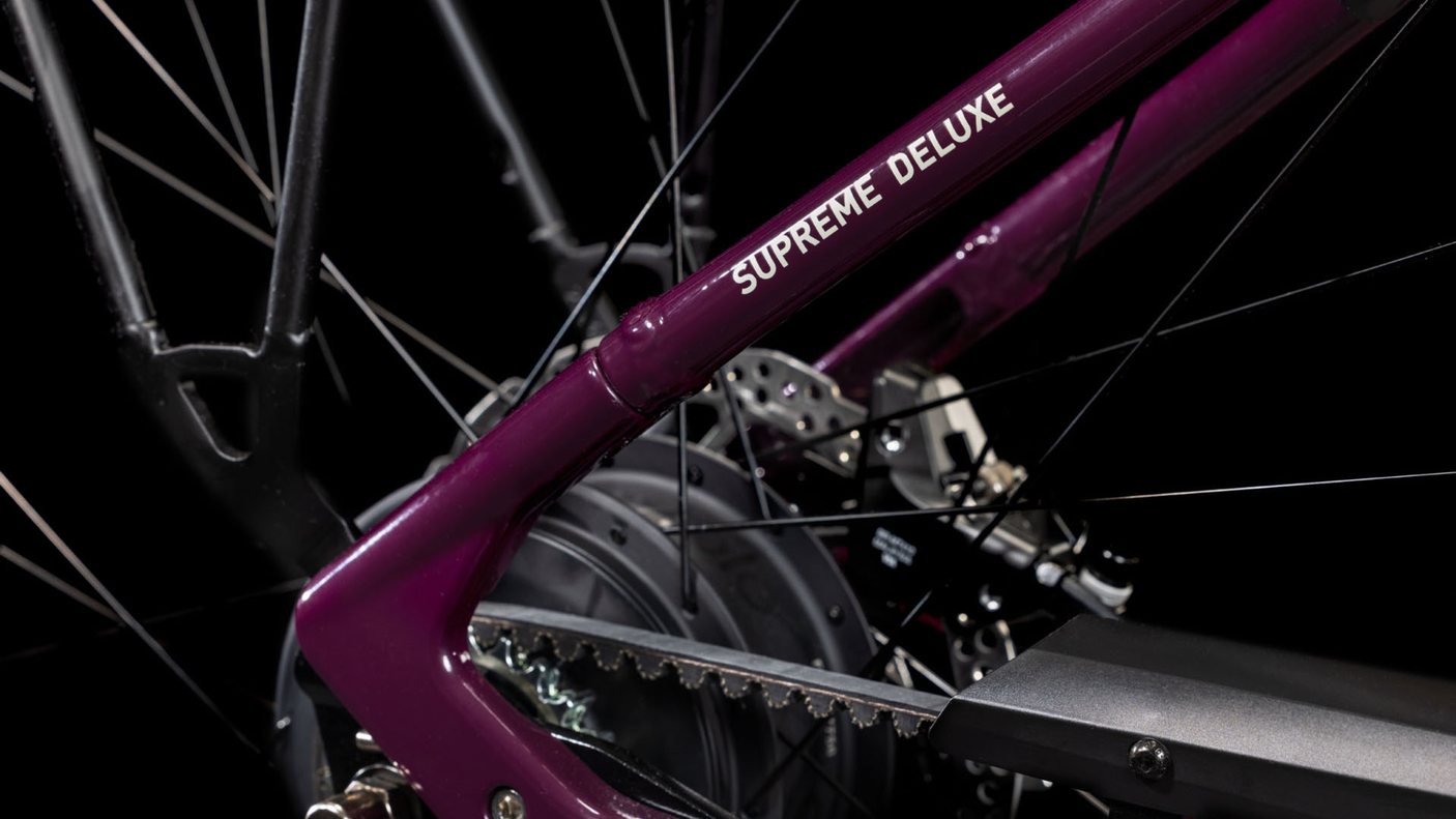 Cube Supreme Hybrid Deluxe Pro 625 Wave 625 amarone´n´grijs